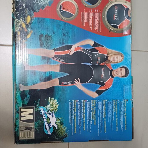 Pegaso Marine Shorty 3mm wetsuit size M new