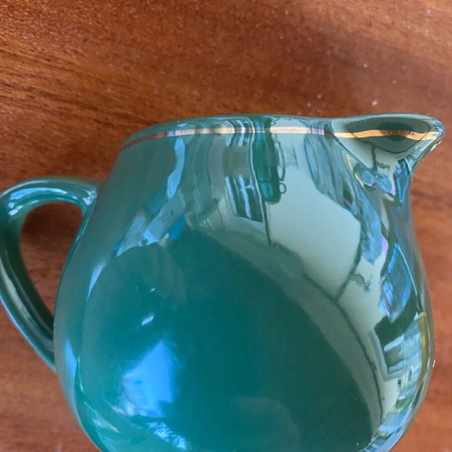 Jacobs set sugar bowl and creamer collectible like new