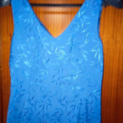 Raxevsky blue medium dress like new with small jacket