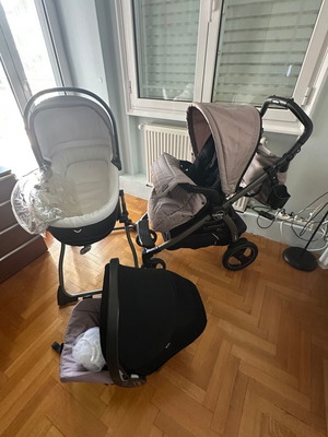 Peg Perego Book 51 S 3-in-1 stroller system like new with accessories