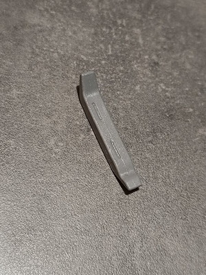 Playmobil gray crowbar
