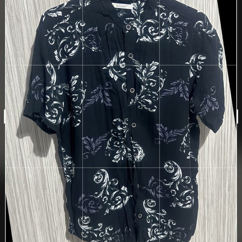 Shirt with Mao collar, 100% viscose