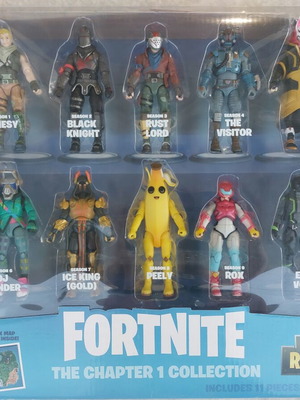 Fortnite Chapter 1 Collection action figures, set of 10