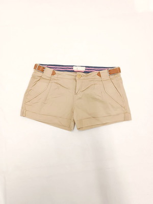 Bershka women's shorts size M like new, beige