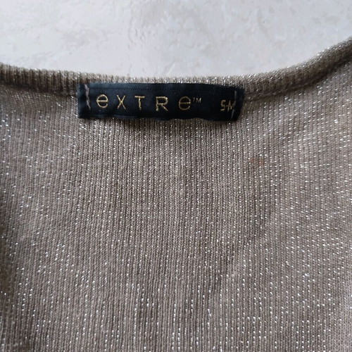 T-shirt used, beige, sizes S/M