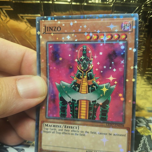 Yu-Gi-Oh! Jinzo Starfoil Card Like New