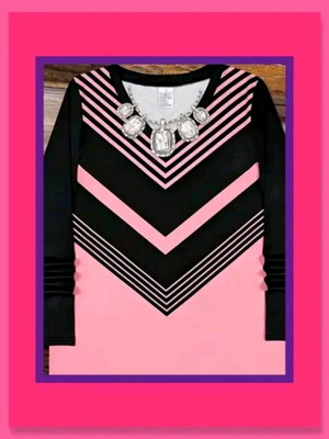 Blouse with beautiful color combinations and design