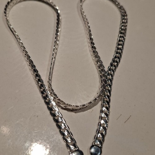 Chain 925 sterling silver, 49 cm, new