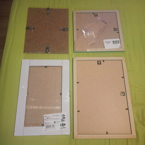 Photo frames new unused, pack of 4