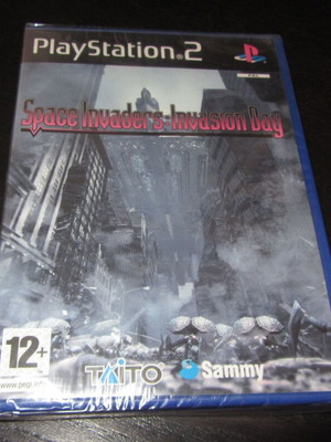 Space Invaders Invasion Day PlayStation 2 καινούργιο σφραγισμένο