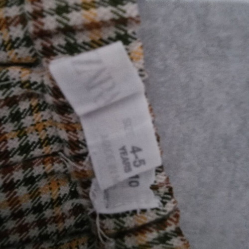Zara plaid skirt like new for ages 4-5