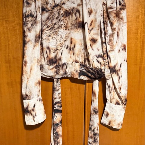 Toi&Moi shirt new, multicolor, size M with open back