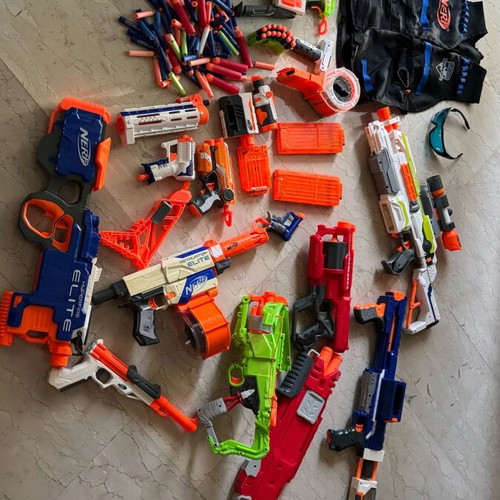 Nerf toys like new with all accessories