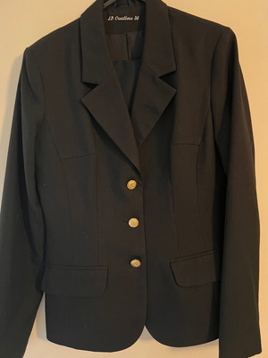 Girls' school suit LB Creation like new, blue jacket and trousers