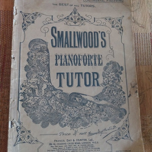 Smallwood's Pianoforte Tutor sheet music used, Greek