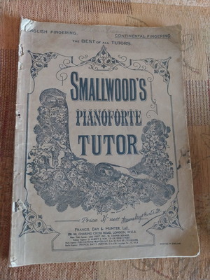 Smallwood's Pianoforte Tutor παρτιτούρα μεταχειρισμένη, ελληνικά