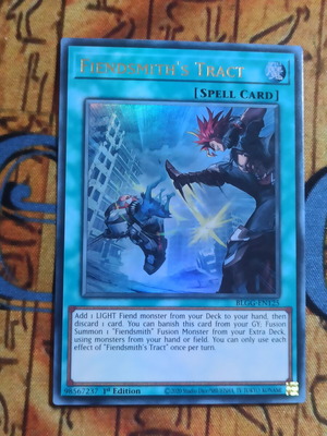 Fiendsmith's Tract κάρτα Yu-Gi-Oh! σαν καινούργιο
