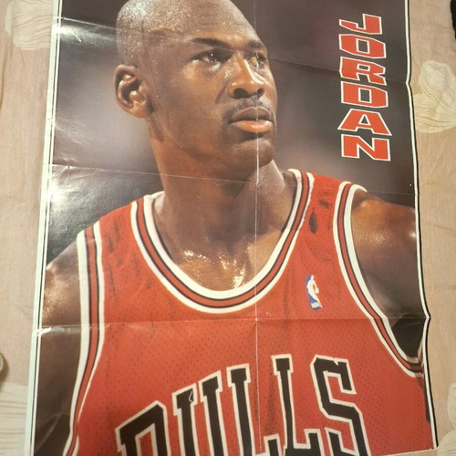 Jordan giant poster used, large
