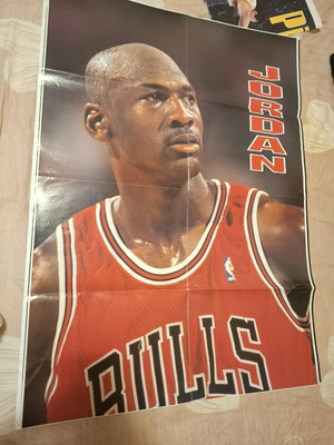 Jordan giant poster used, large