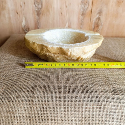 Marble ashtray vintage used