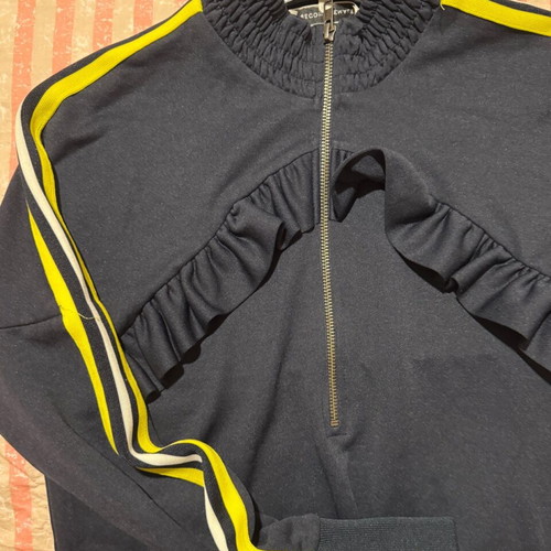 Athletic sweatshirt dress like new, blue, size M
