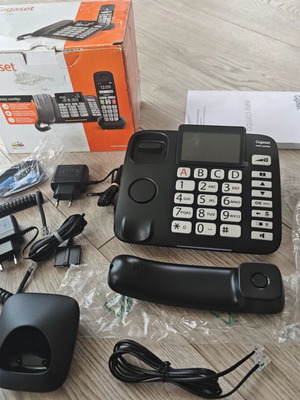 Gigaset Easy Combo DL780 Plus стационарен и безжичен телефон нов