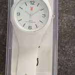 White watch new without battery