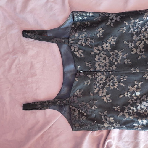 Jean Marie Lie Dress Size 48 Like New Black