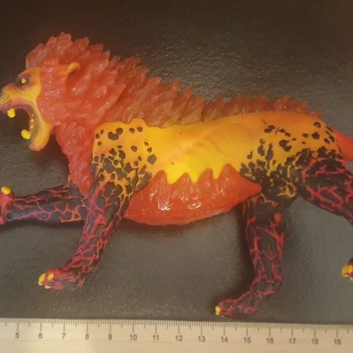 Schleich Eldrador Battle Frost Monster vs. Fire Lion like new