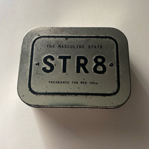 STR8 The Masculine State metal box like new