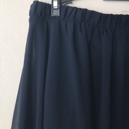 Bershka Asymmetric Blue Skirt New, Size L