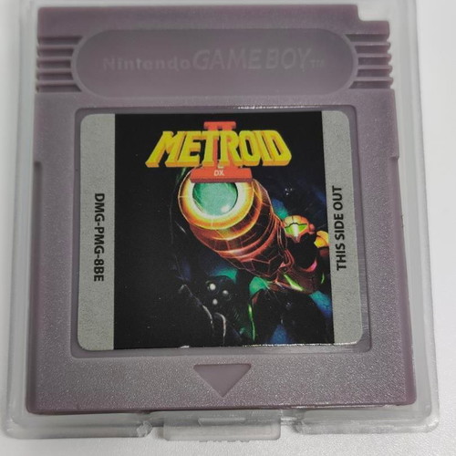 Metroid II Game Boy Color DX cartridge like new