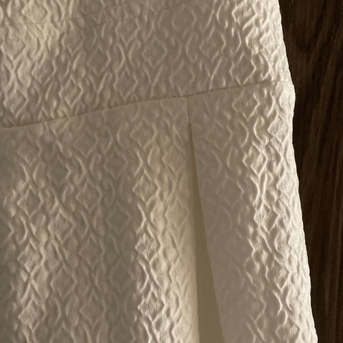 White Lui E Lei dress like new, size L, textured fabric