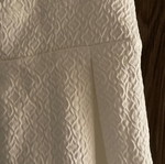 White Lui E Lei dress like new, size L, textured fabric