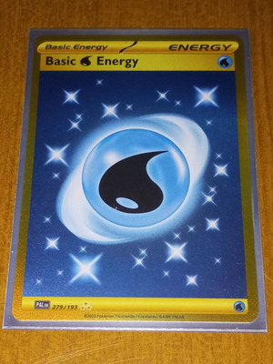 Pokemon Water Energy PAL279 new