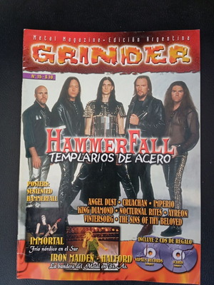 Grinder #15 2001 Metal Magazine like new