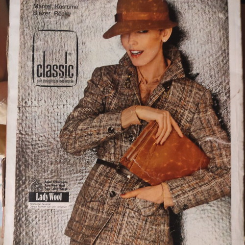 Burda International women's fashion magazine used, autumn-winter 1978-1979
