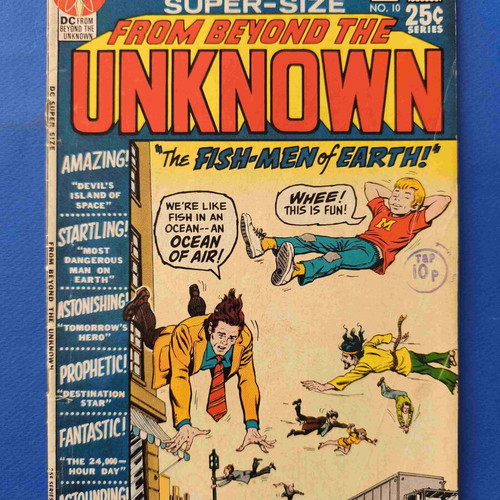 From Beyond the Unknown 10 comic book used, English