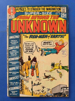 From Beyond the Unknown 10 comic book used, English