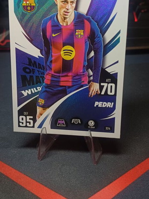 Topps Match Attax UCL FC Barcelona Man of the Match Pedri like new