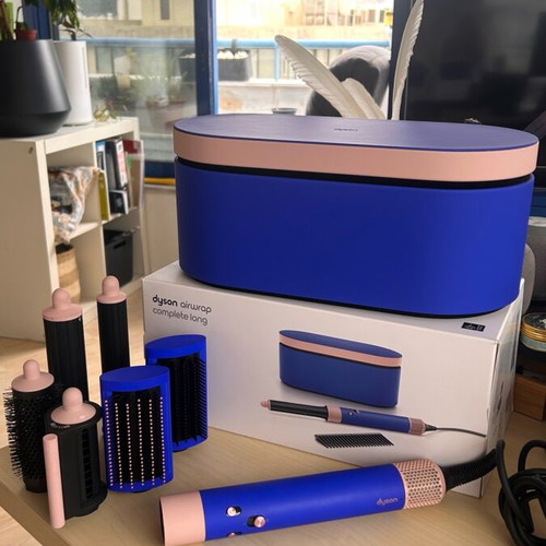 Dyson Airwrap Complete Long like new, blue/blush color