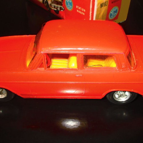 Opel Kadett wind-up toy used from Elvip 70s with box