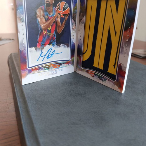 Barcelona Euroleague basketball card lot with autographs and patches