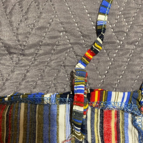 Colorful crop top like new, size M