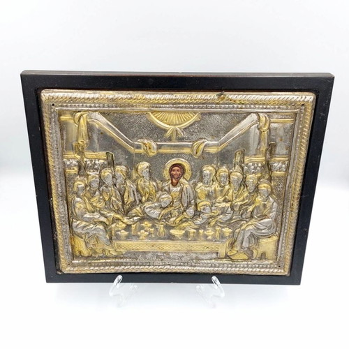 Last Supper wooden image used