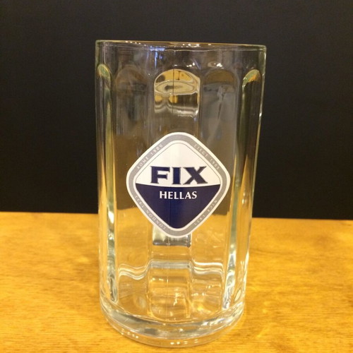 Fix Hellas beer glass 250ml like new