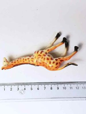 Plastic animal figure used