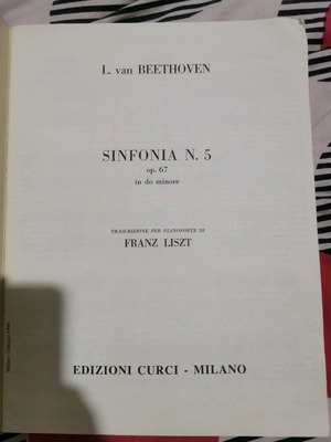 Beethoven 5th Symphony like new