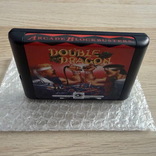 Double Dragon Sega Megadrive like new, aftermarket edition