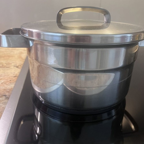 WMF Cromargan 18/10 pot with lid like new